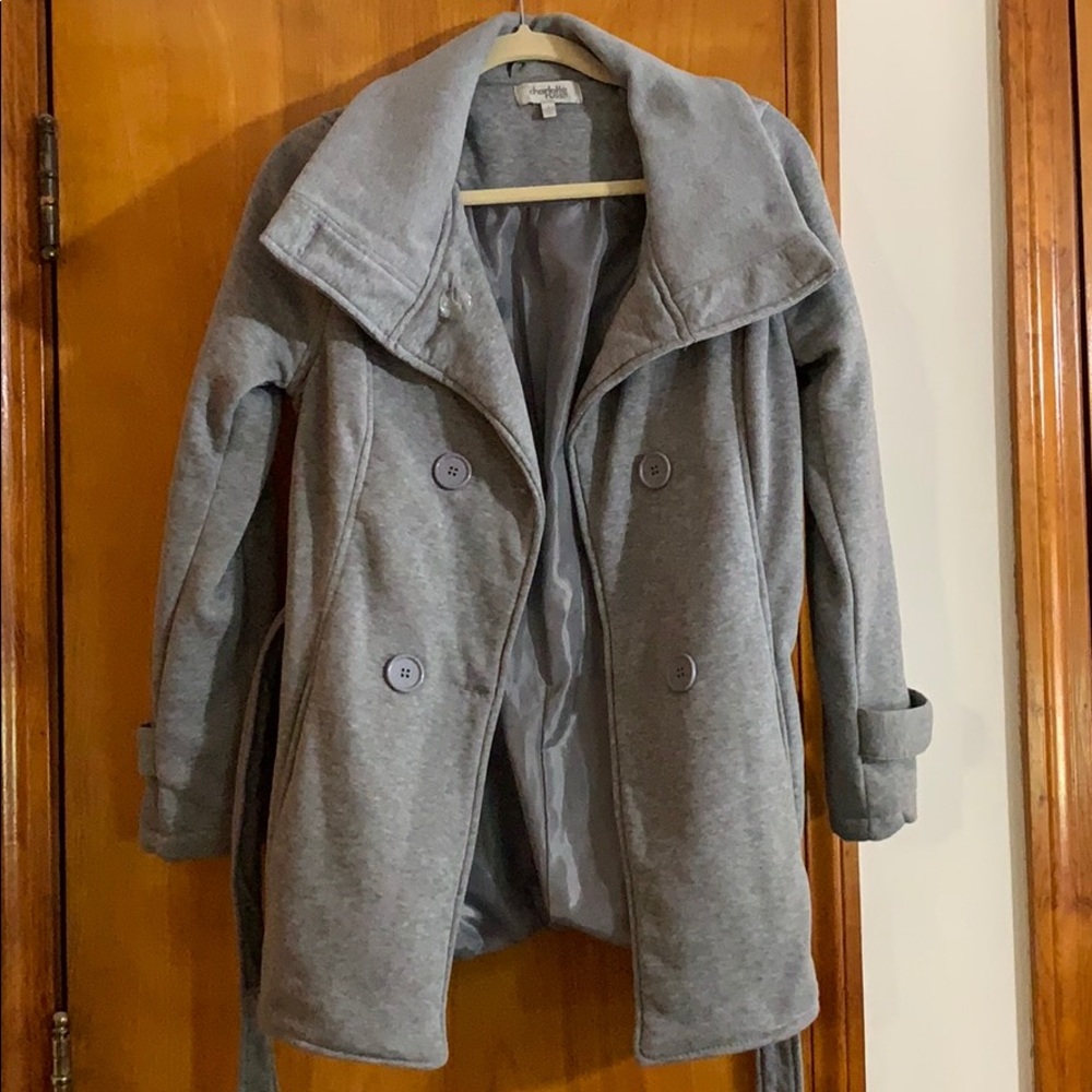 Grey Charlotte Russe Peacoat size small